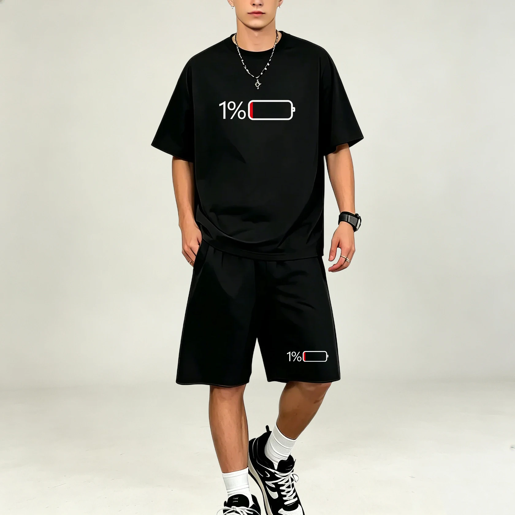 Men'S Accessories Pouch - Set di T-shirt da uomo di