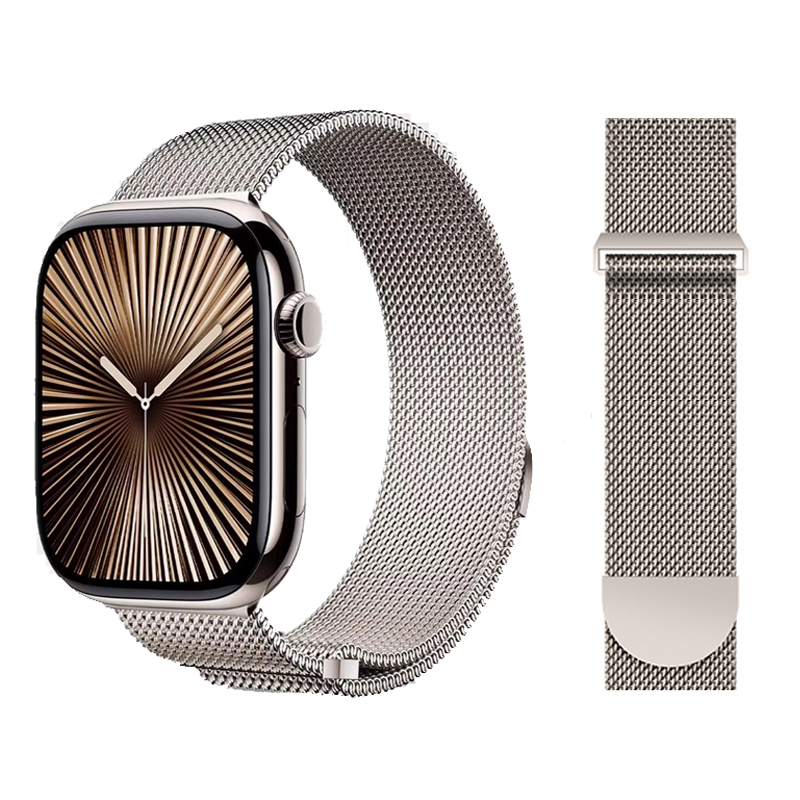 Men Accessories Website - Cinturino ad anello milanese per cinturini