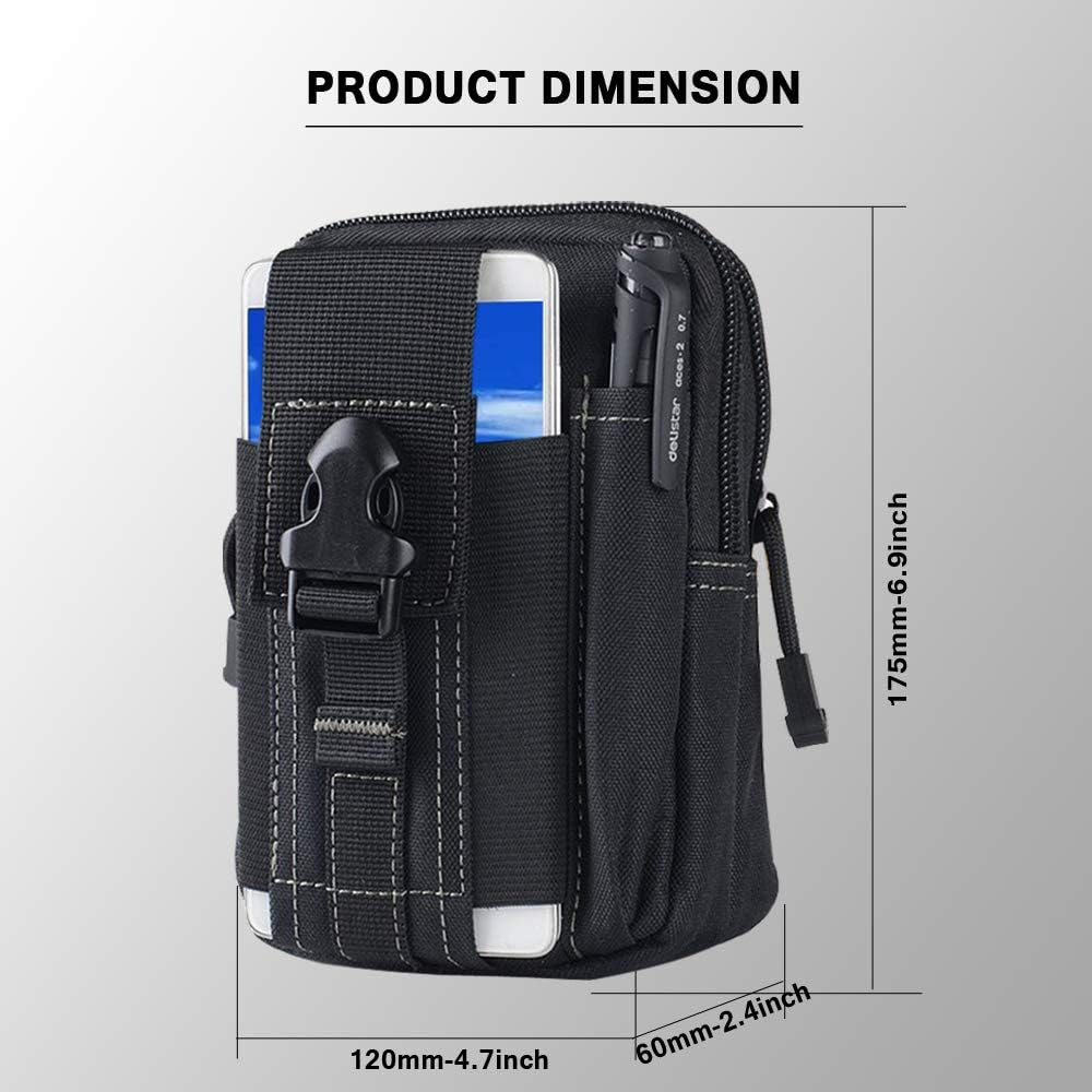 Borsa tattica Molle da cintura - Men'S Accessories Pouch recensione e prezzo