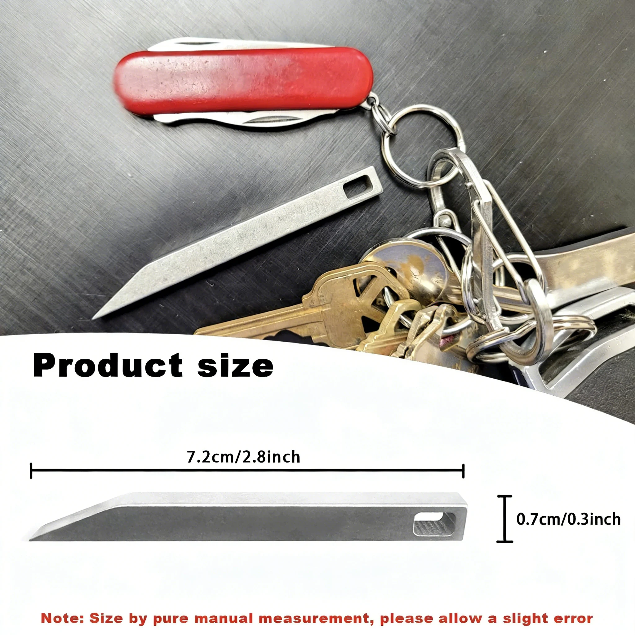 Leva Multiuso in Acciaio Inoss - Keychain Multi Tool recensione e prezzo