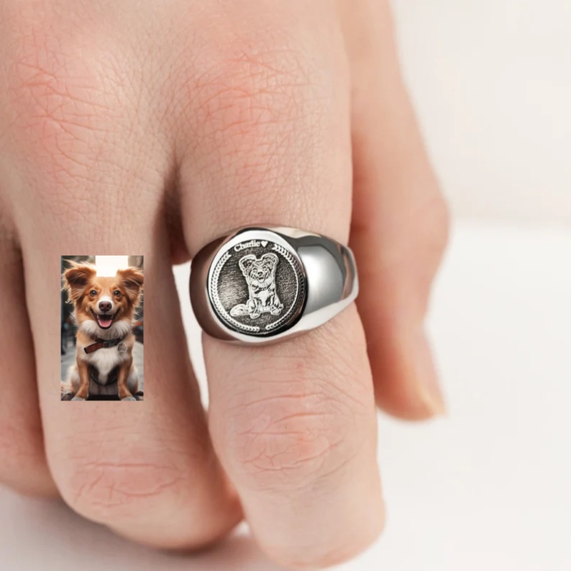 Anello con incisione personali - Men Accessories Photos recensione e prezzo