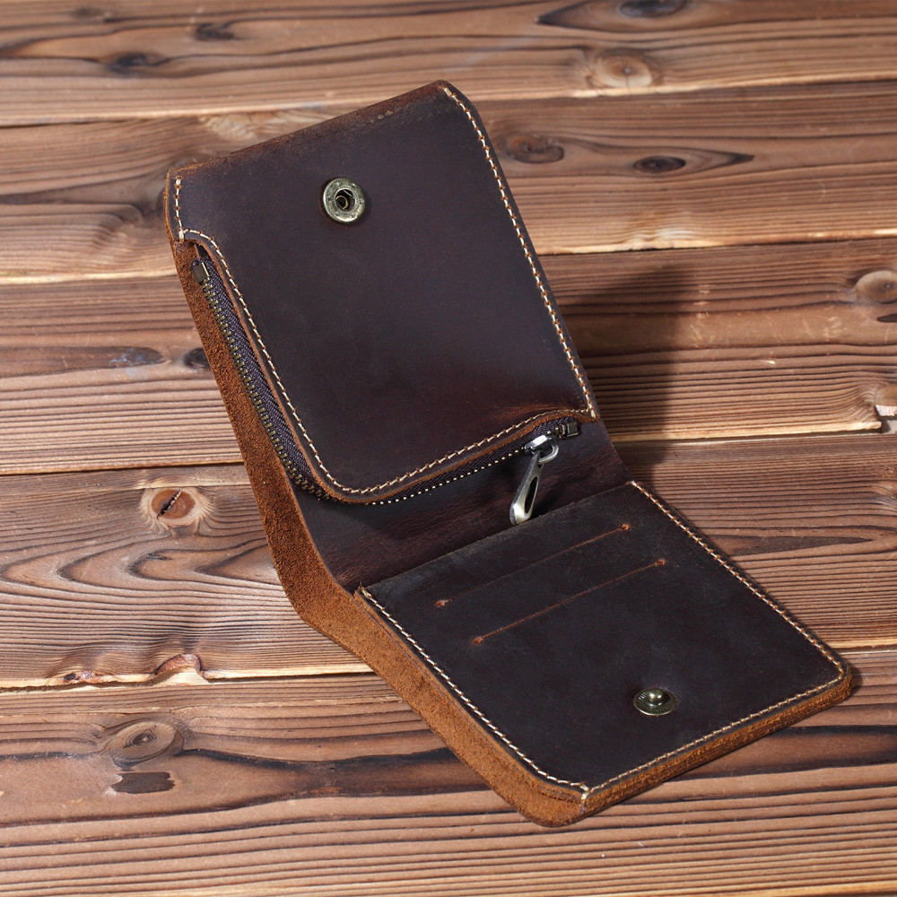 Vintage Uomini Portafoglio In  - Bifold Leather Wallet recensione e prezzo