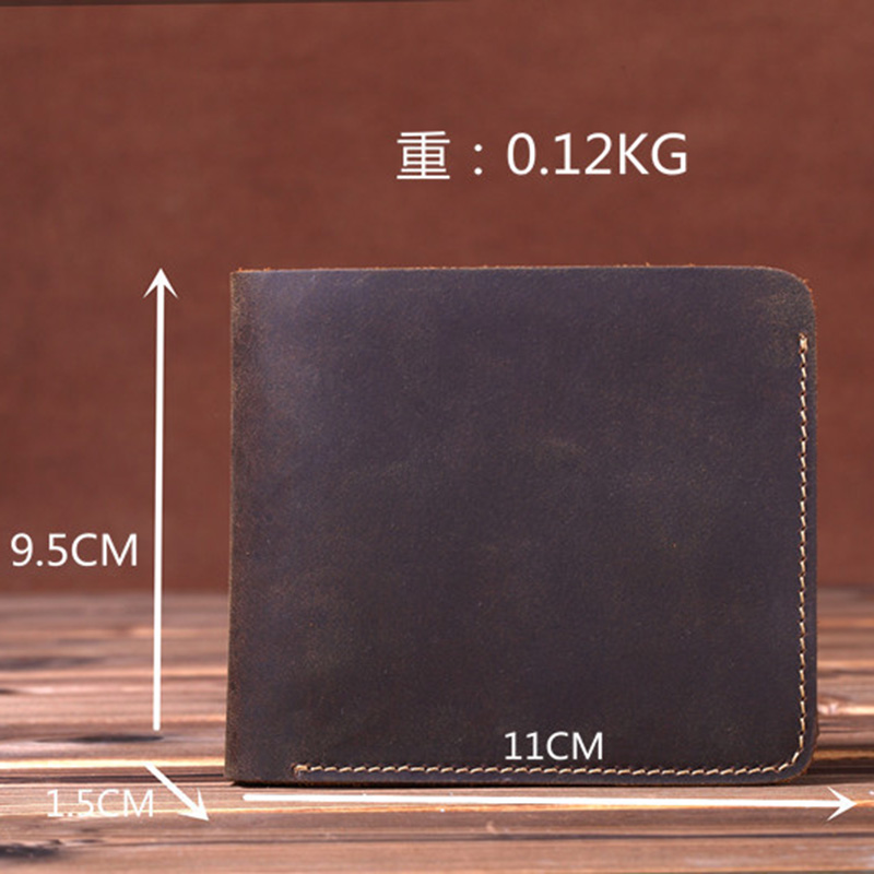 Vintage Uomini Portafoglio In  - Bifold Leather Wallet recensione e prezzo
