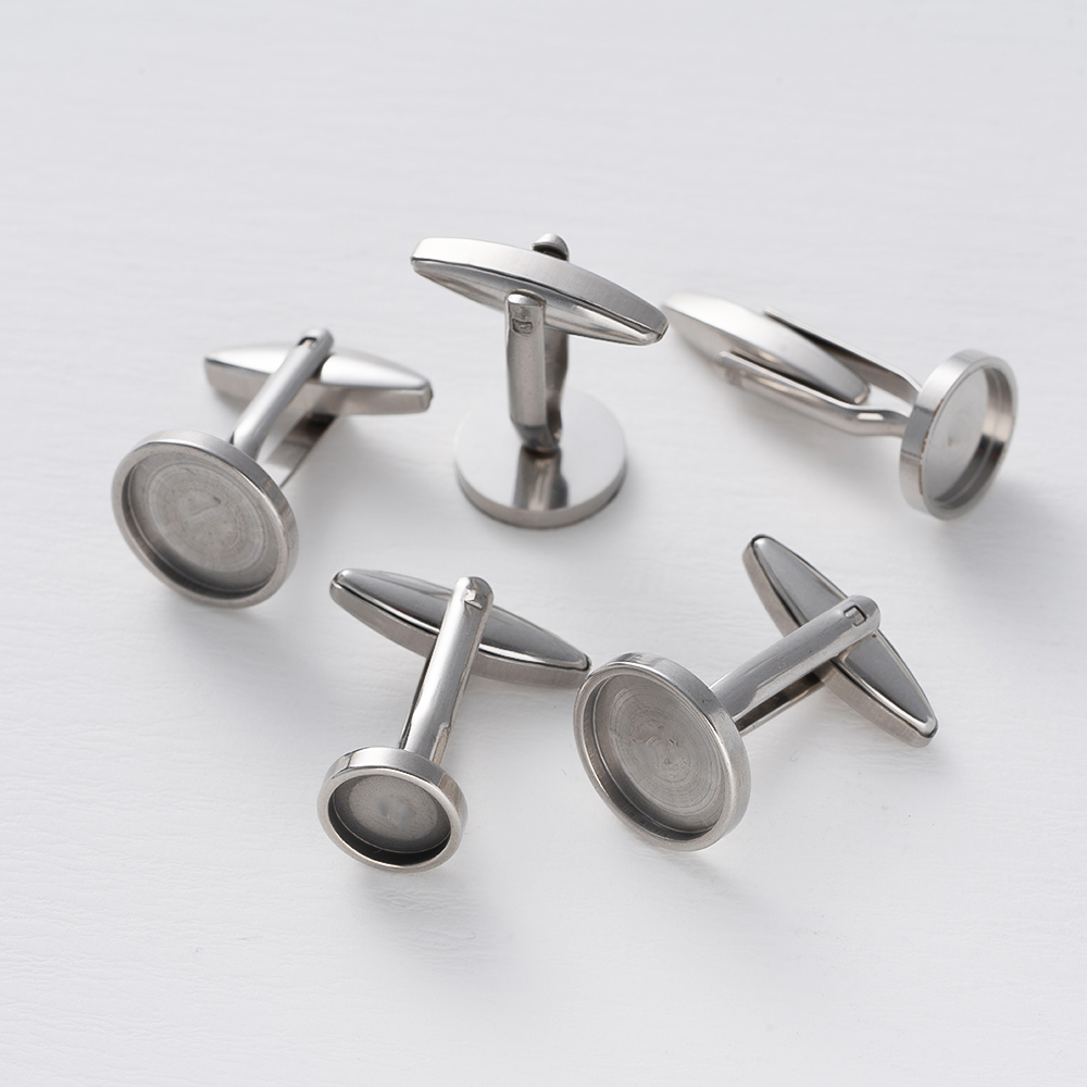 5 pezzi gemelli in acciaio ino - Men Accessories Ring recensione e prezzo
