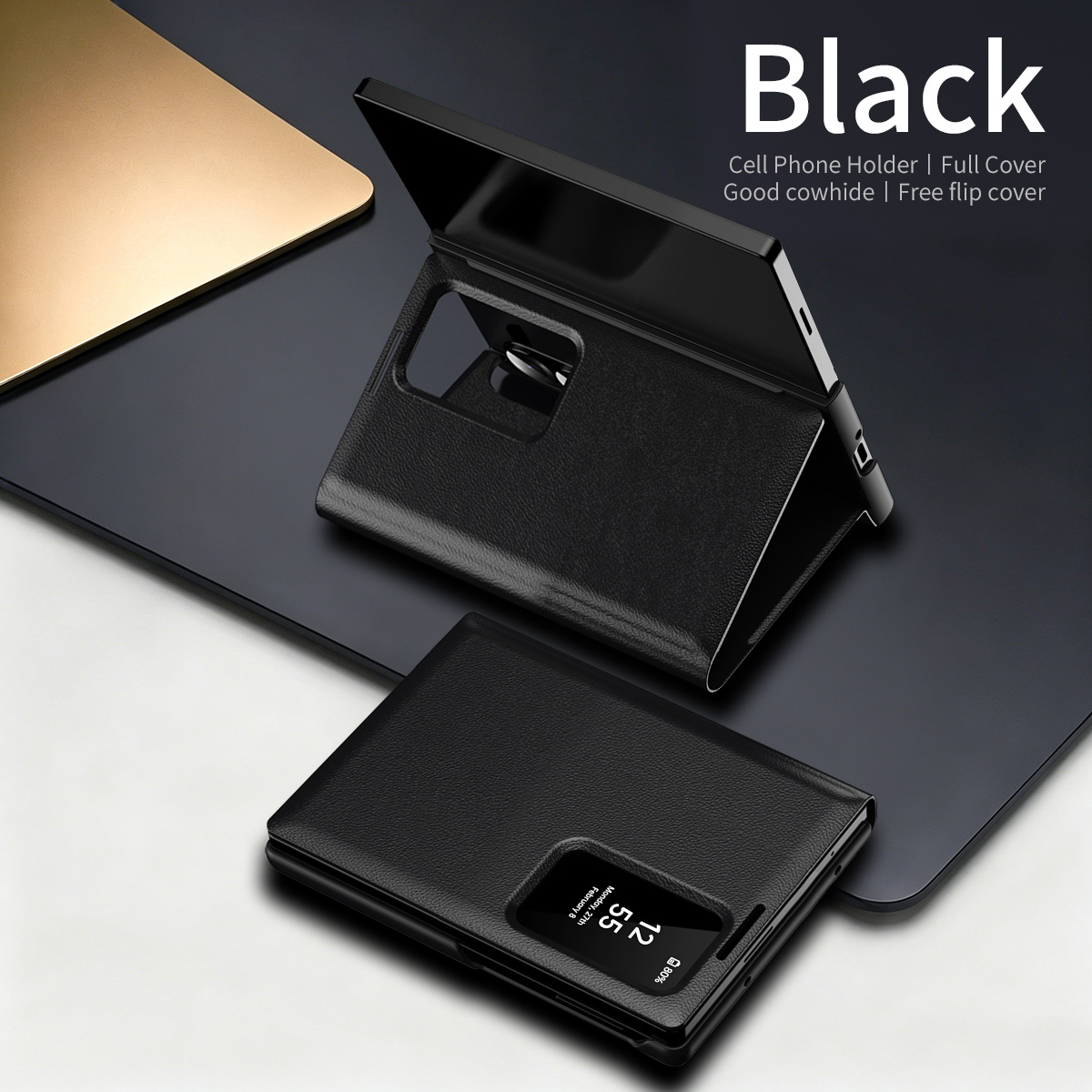 Custodia per telefono in pelle - Bifold Leather Wallet recensione e prezzo