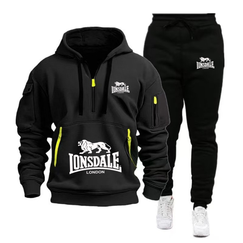 LONSDALE Set Felpa con Cappucc - Men'S Accessories Pouch recensione e prezzo