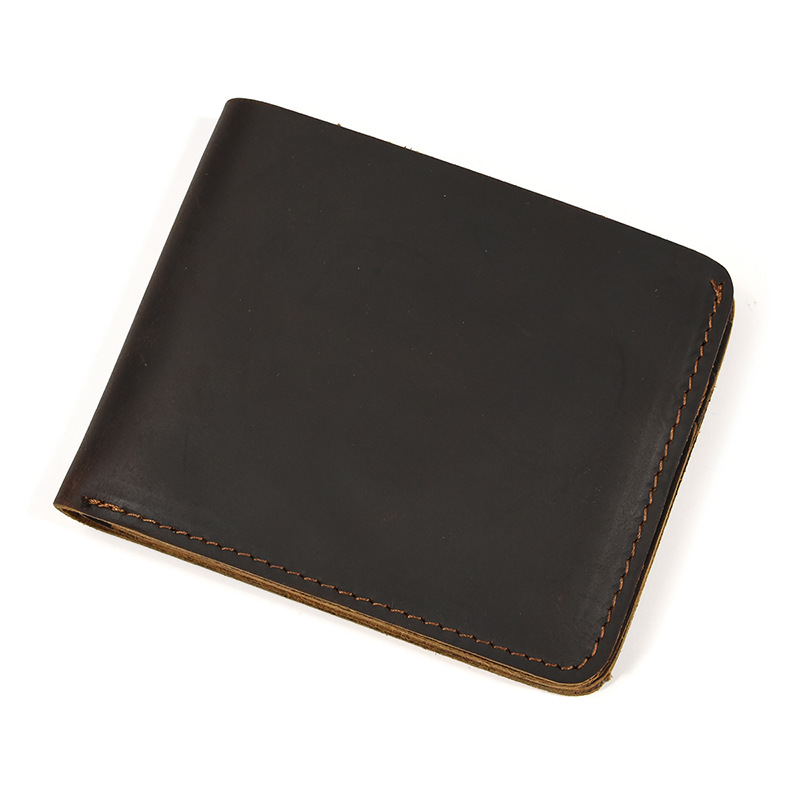 Portafoglio corto in pelle por - Bifold Leather Wallet recensione e prezzo