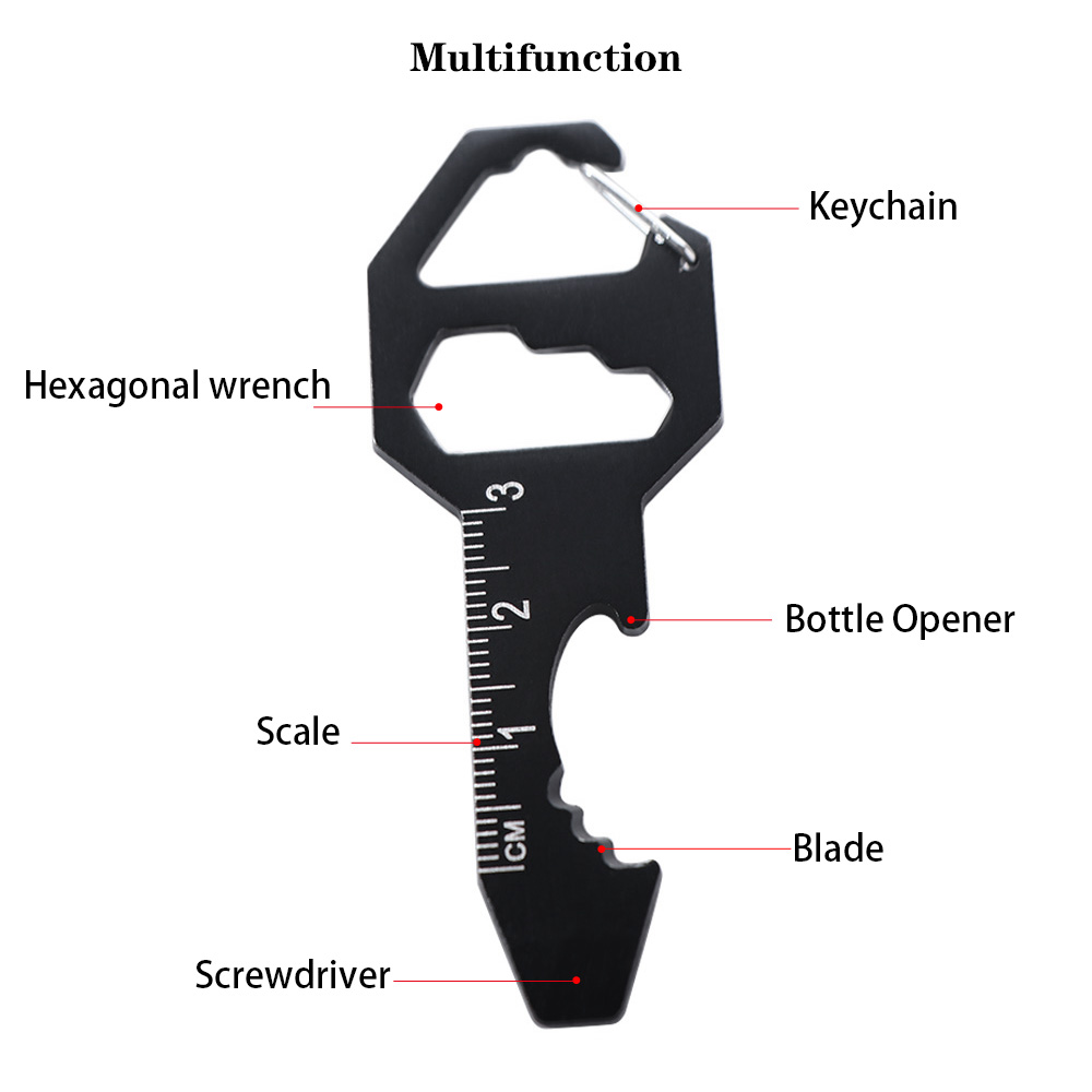 Mini Utensile Multiuso 6 in 1: - Keychain Multi Tool recensione e prezzo