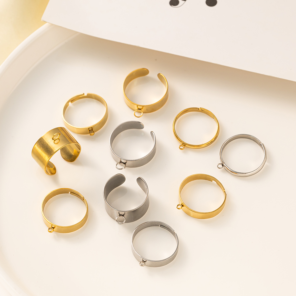 5 pz/lotto Acciaio Inossidabil - Men Accessories Ring recensione e prezzo