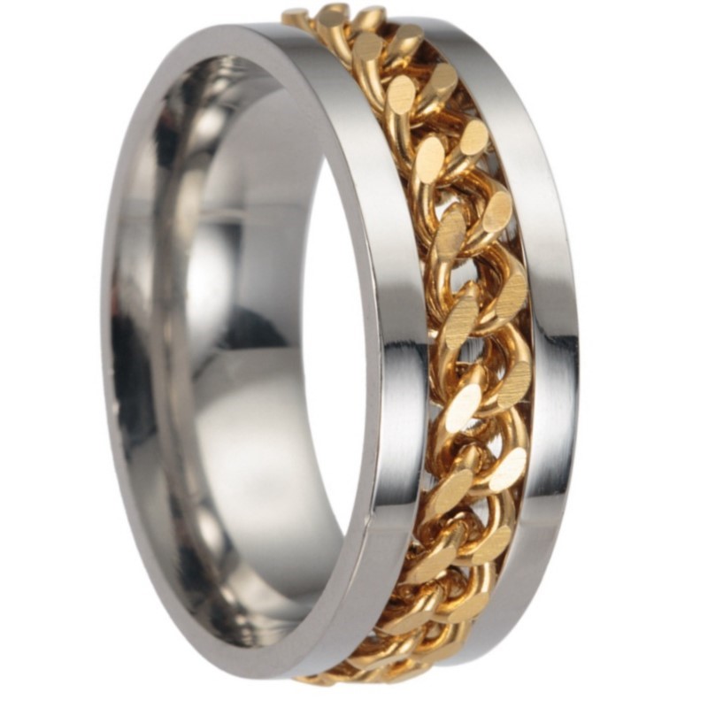 Set di 5 Anelli Grezzi Scanala - Men Accessories Ring recensione e prezzo